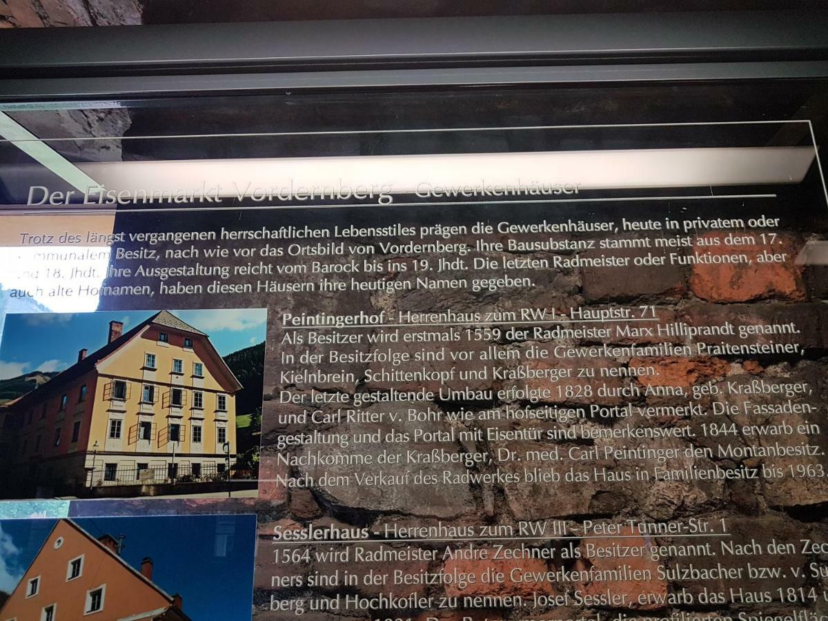 Vermietung Ronner Vordernberg Exterior foto